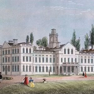 Smallpox Hospital, Highgate, London, c1871. Built to meet needs of epidemic of 1870-1871