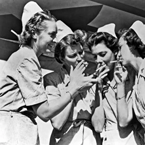Smoking Army Nurses
