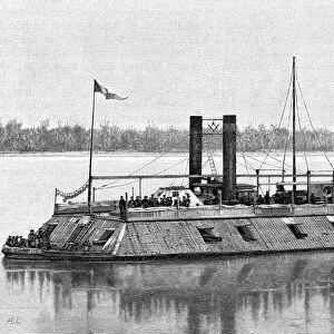 St Louis, James Buchanan Eads earliest ironclad gunboat employed by Unionist