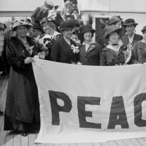 Suffragist Peace Delegates on NOORDAM