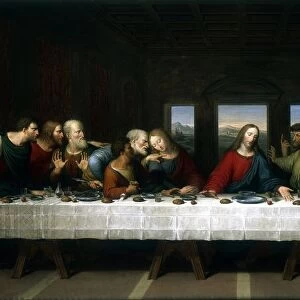 The Last Supper (1803) Michael Kock (1765-1825) copy of the picture by Leonardo da Vinci