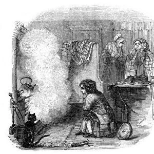 The Tale of a Tea-kettle. James Watt as a boy watching the kettle boiling in the fire