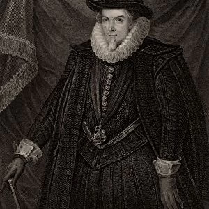 Thomas Cecil (1542-1623) 1st Earl of Exeter and 2nd Baron Burghley. English soldier