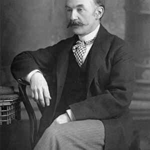 Thomas Hardy (1840-1928) British novelist and poet. Photograph from The Cabinet Portrait Gallery