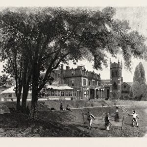 TORONTO AND VICINITY, Lieut. -Governors Residence, CANADA, NINETEENTH CENTURY ENGRAVING