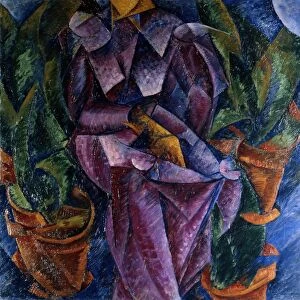 Umberto Boccioni (1882 - 1916)Italian painter and sculptor. Composizione spiralica
