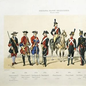 Uniforms of Gamekeepers of Sardinian army