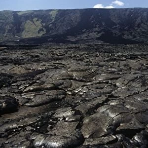 USA, Hawaii, Hawaii Volcanoes National Park, Lava flow