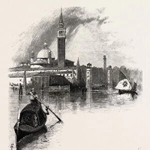 Venice, Italy, 19th century engraving