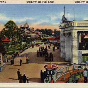 View of Vast Misway, Willow Grove Park