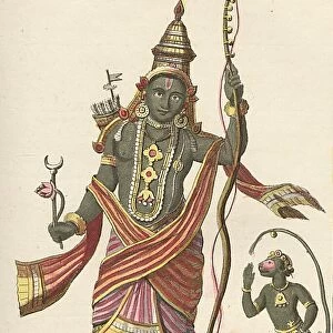 Vime. incarnation of Vichenou under the name of Rama