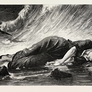 Virginia Drowned, from the Painting by J. Bertrand