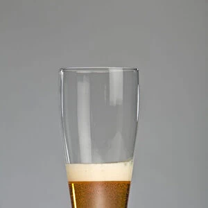 Wheat beer in wheat beer glass