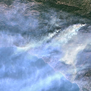Wildfires in Santa Barbara County, California, United States