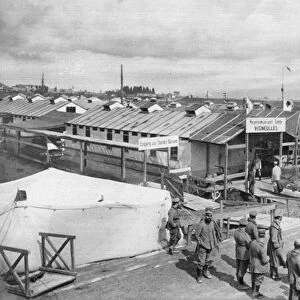 World War I 1914-1918: Secure German military hospital at Vigneulles, Lorraine, 1915