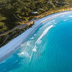 Aerial View of Twilight Beach, Esperance Western Australia - 4K DRONE PHOTO