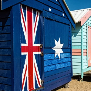 Australia, bathe, bayside, beach, blue, box, boxes, bright, brighton, clouds, coast