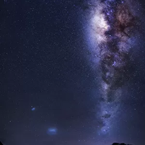 The Milky Way over Cradle Mountain