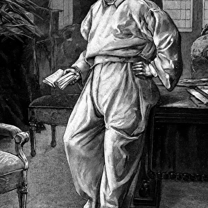 Alexandre Dumas at home