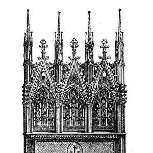 Altar of the Church of St. Elizabeth at Marburg