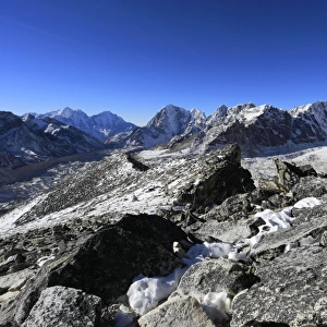 The Changri Nup and Khumbu Glaciers