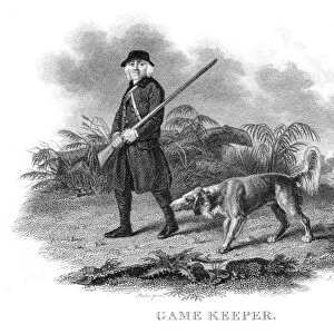 Game keeper engraving 1802
