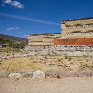 The Hall of the Columns at Mitla