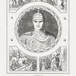 Henry V, (1081 / 86-1125), Holy Roman Emperor, published in 1876