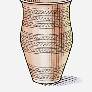 Illustration of a vase