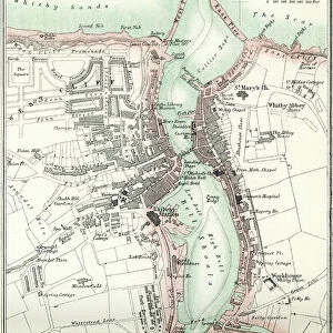 Map of Whitby
