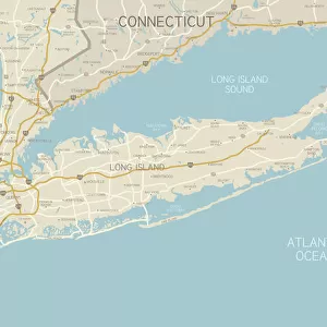 NYC Region and Long Island Map