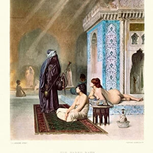 Pool in a Harem by Jean-Leon Gerome