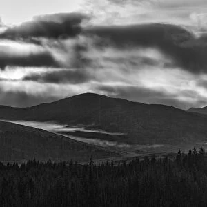 Scottish Highlands in Black in White #3