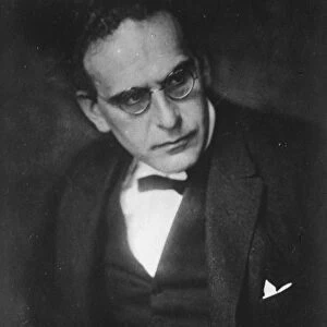 Famous German composer for London. Otto Klemperer, the famous German conductor