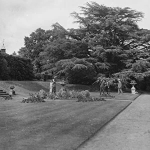 In the gardens at Oakhill. 1928