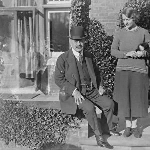 General Election, October 1924 Sir Alfred Mond with his daughter Miss Norah Mond 24