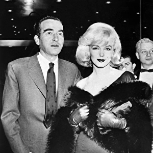 Marilyn Monroe and actor Montgomery Clift 1961