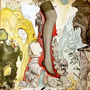 Salvador Dali Adverts for stockings
