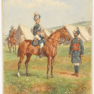 12th Cavalry, 1910 circa (w / c)