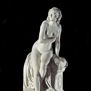Abandoned Psyche Sculpture by Augustin Pajou (1730-1809) 1791 Paris, Musee du Louvre