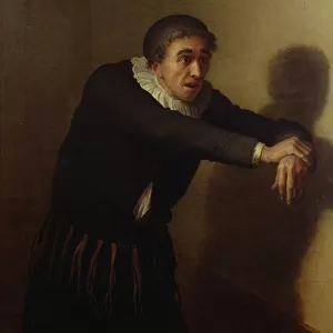 The Actor Grandmesnil (fl. 1790) as Harpagon in The Miser (oil on canvas)