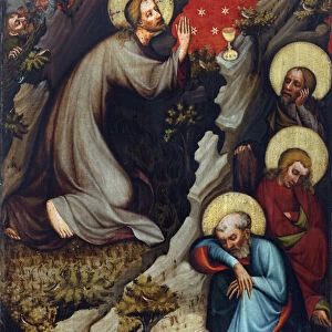 Agonie dans le jardin des Oliviers - Christ on the Mount of Olives - Master of Wittingau