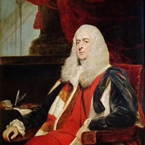 Alexander Loughborough, Earl Rosslyn and Lord Chancellor, 1785 (oil on canvas)