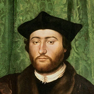 The Ambassadors, 1533 (oil on panel) (detail of 122676)