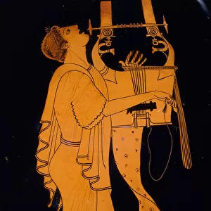 Amphora, late Archaic, c. 490 B. C. (terracotta)