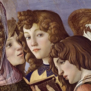 Angels from the Madonna della Melagrana (detail of 44340)