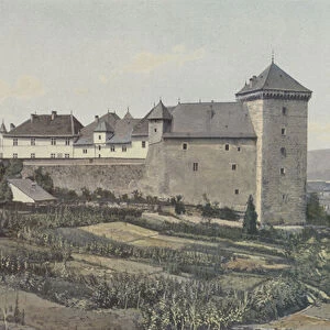 Annecy, Vue du Chateau, Ensembles E (colour photo)