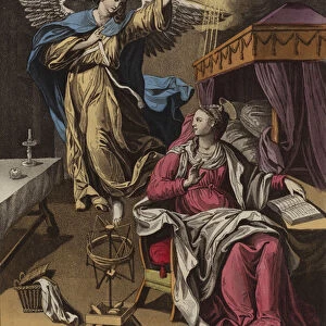 The Annunciation (colour litho)