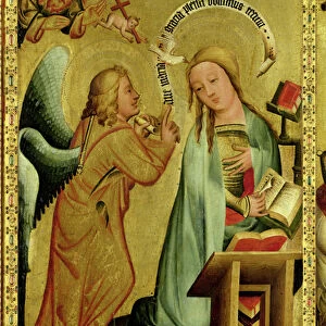 The Annunciation from the High Altar of St. Peters in Hamburg, the Grabower Altar