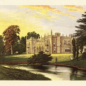Arbury, Warwickshire, England. 1880 (engraving)